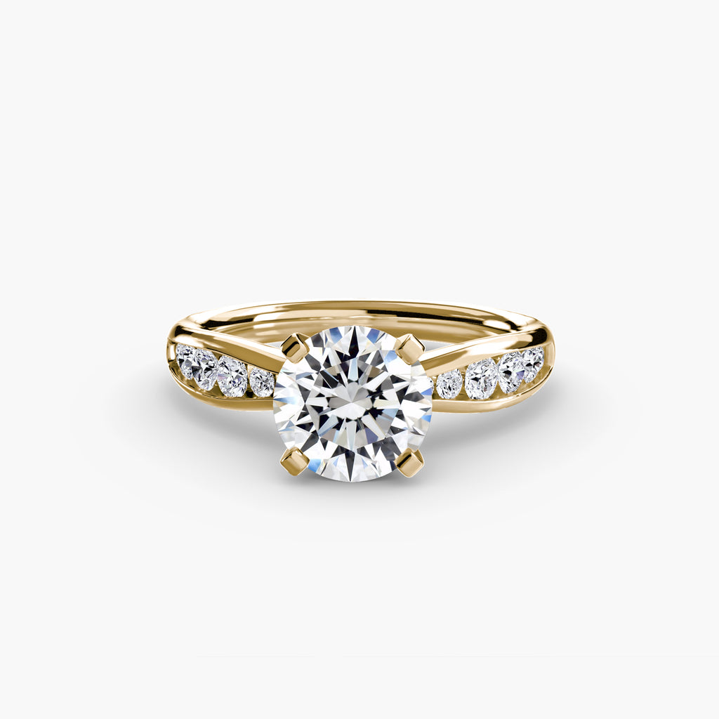 Solitaire with Pavé 3