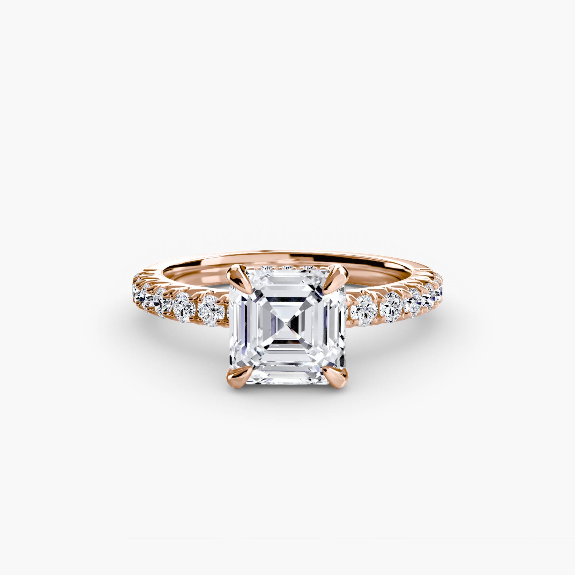 Solitaire with Pavé 6