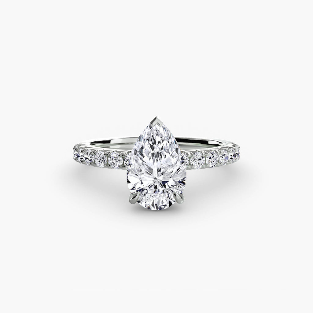 Solitaire with Pavé 6