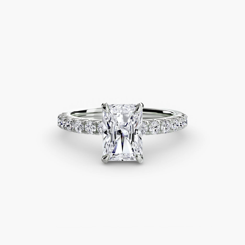 Solitaire with Pavé 6